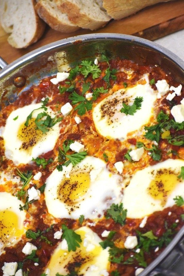 35个最好的健康晚餐点子——shakshuka