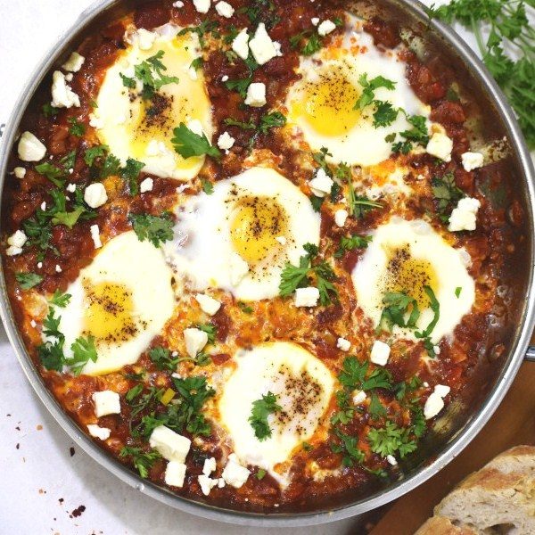 周日早上Shakshuka