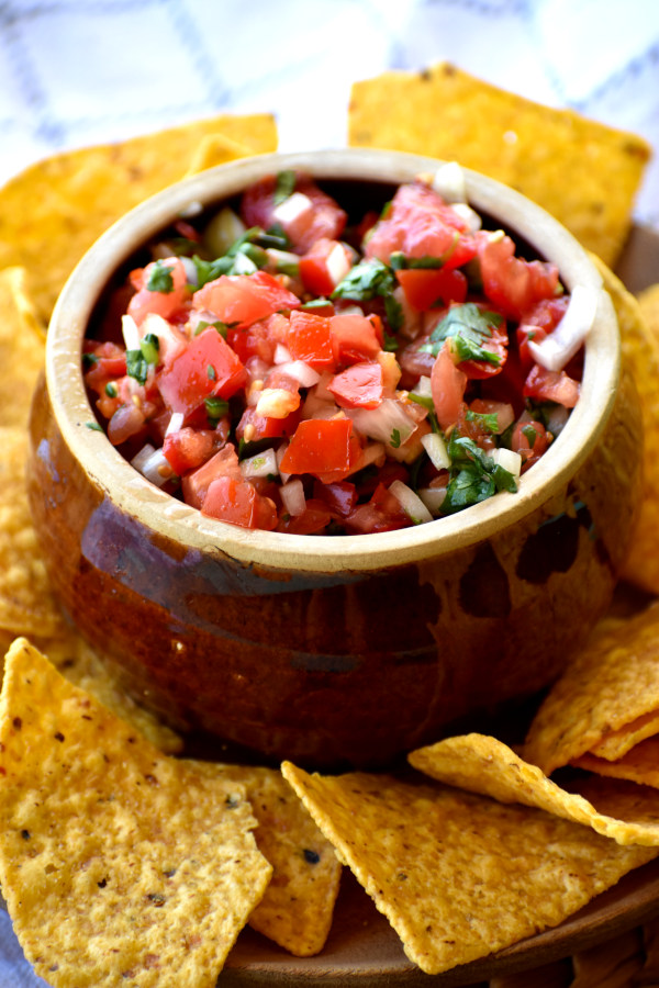 40个最好的百乐餐食谱的想法- pico de gallo。