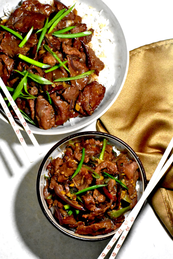 The 5 BEST Asian Recipes - Mongolian beef.