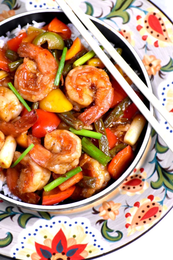 The 5 BEST Asian Recipes - Hunan shrimp.