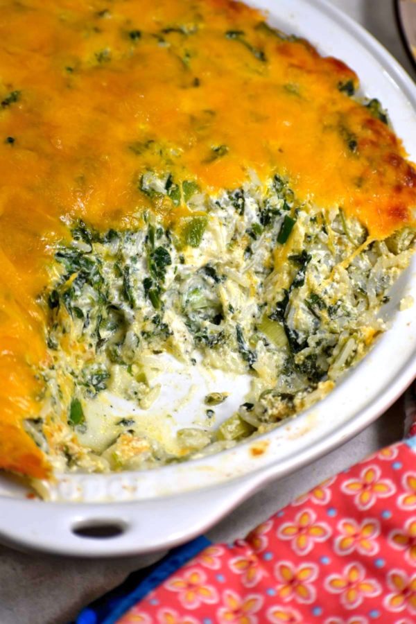 The 30 BEST Easy Weeknight Dinners - green rice casserole.