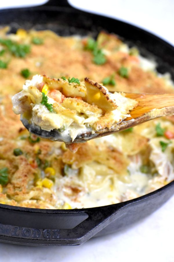 The 30 BEST Easy Weeknight Dinners - chicken pot pie casserole.