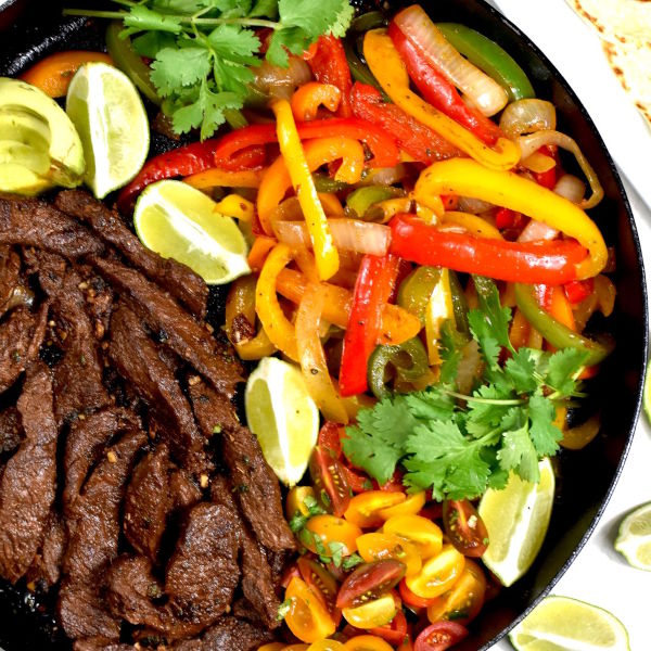 Flank Steak Fajitas