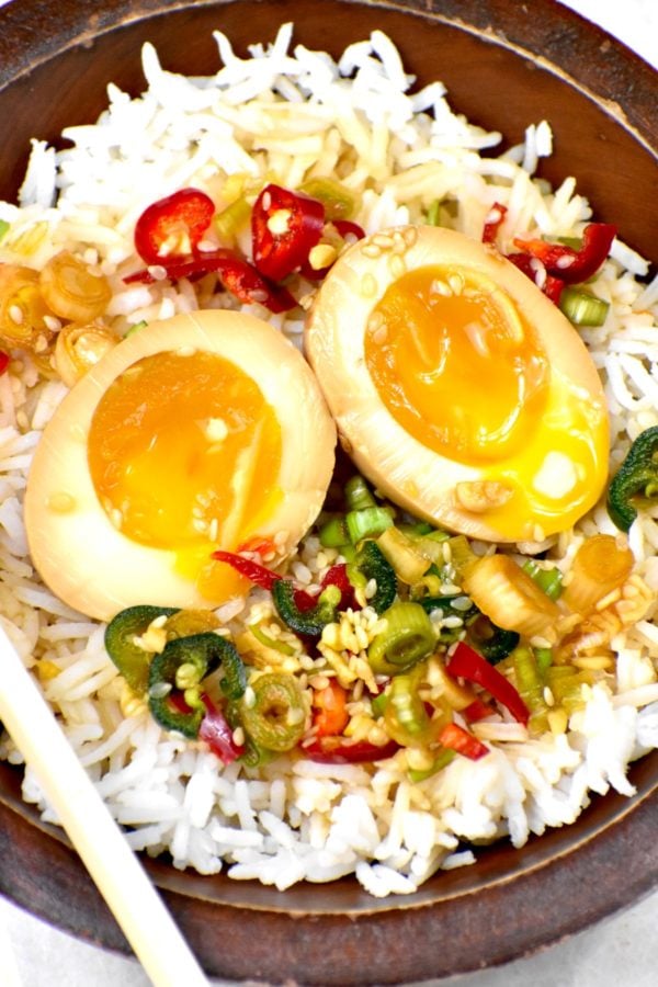 The 5 BEST Asian Recipes - mayak eggs.