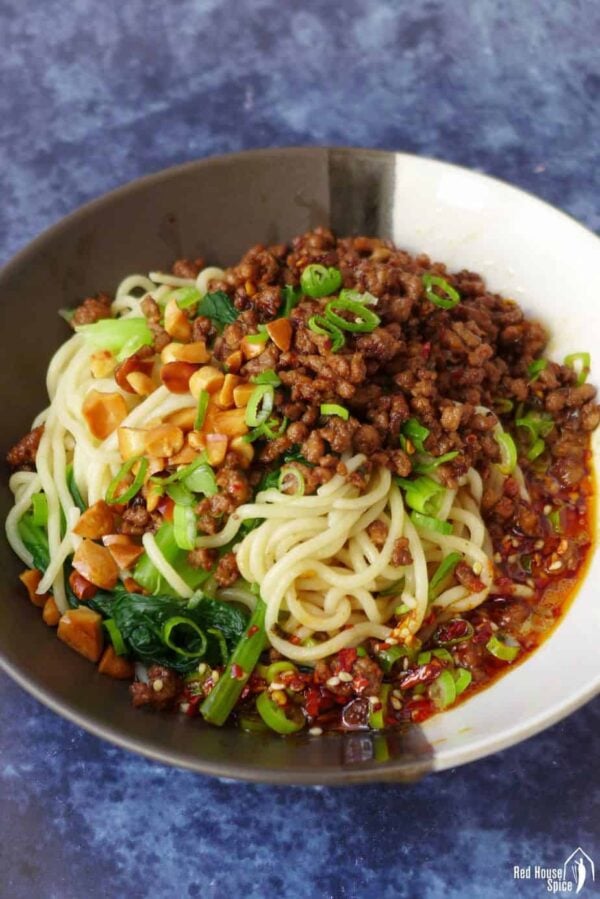 The 5 BEST Asian Recipes - dan dan noodles.