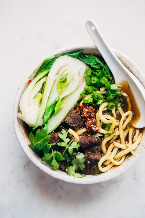 The 5 BEST Asian Recipes - Taiwanese beef noodle soup.