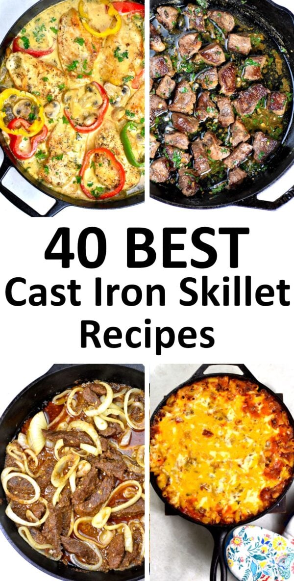 Best cast iron skillet recipes.