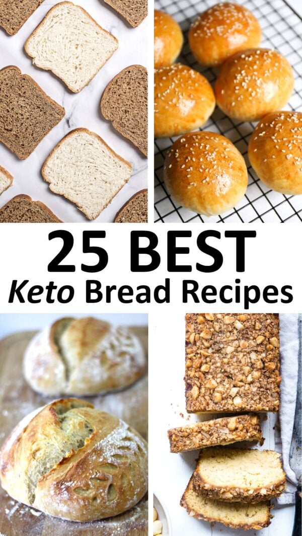 The 25 BEST Keto Bread Recipes.