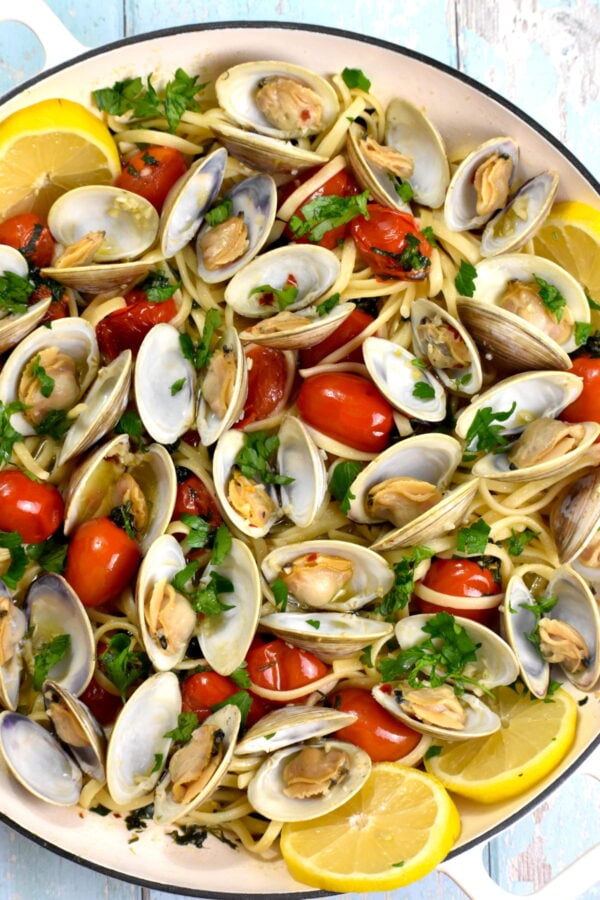 蛤蜊扁面条(Linguine alle Vongole)