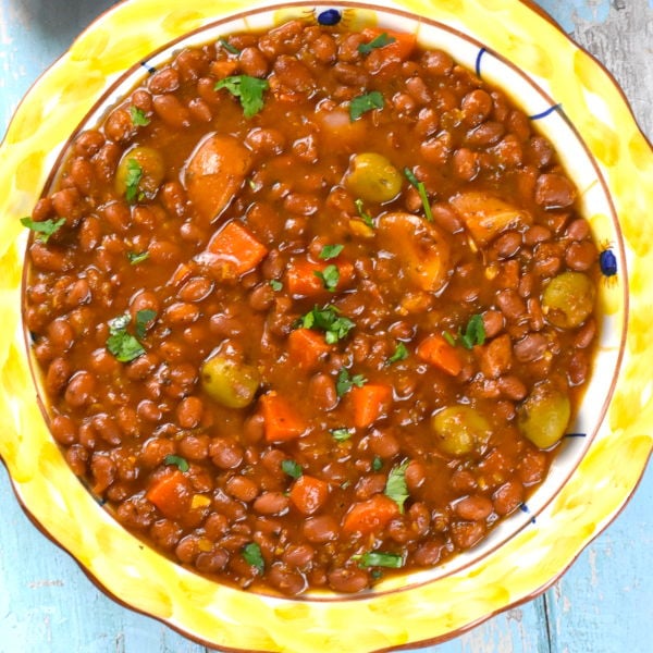 Habichuelas Guisadas(波多黎各炖豆子)