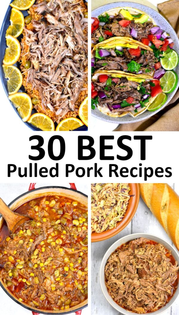 How to make pulled pork - 30 pulled pork recipes.