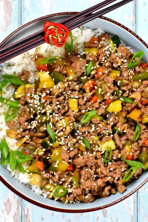 Ground Turkey Stir Fry