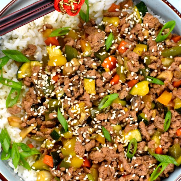 Ground Turkey Stir Fry