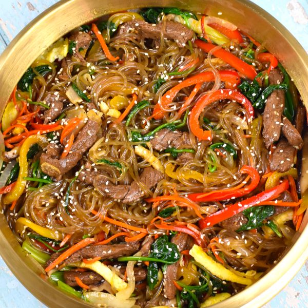 Japchae(韩国玻璃面炒)