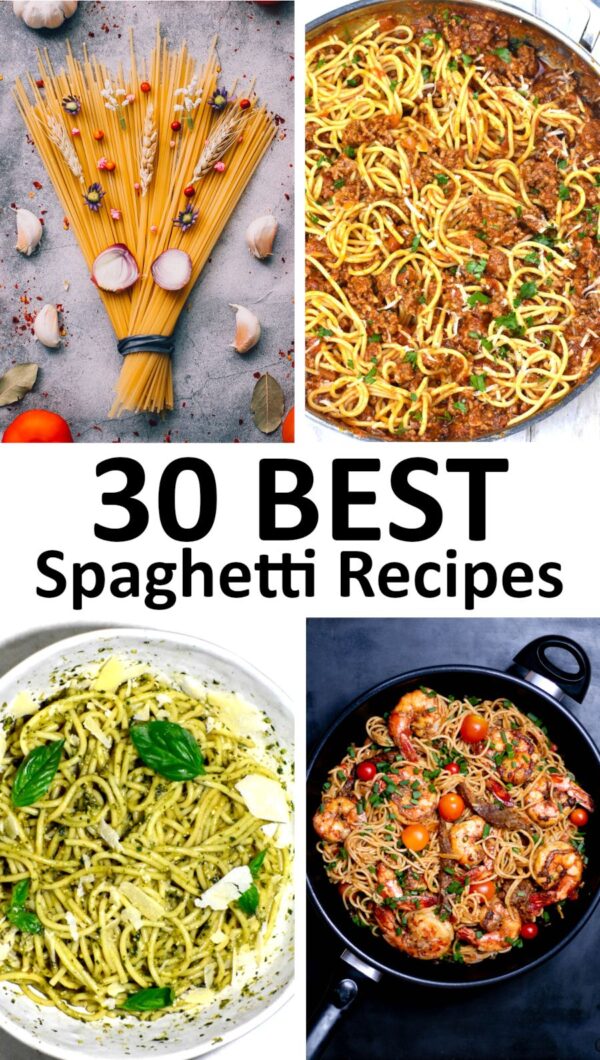 spaghetti recipes pin