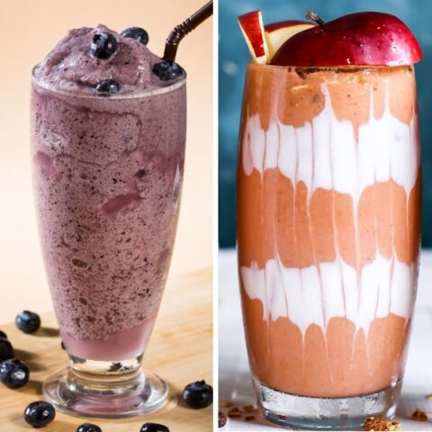 featured image for high calorie smoothies post