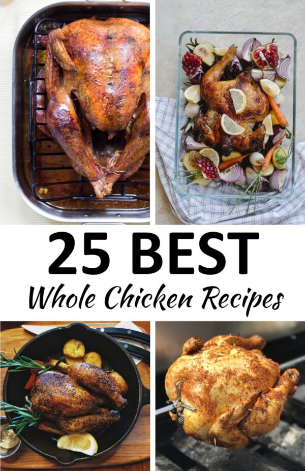 whole chicken recipes pin